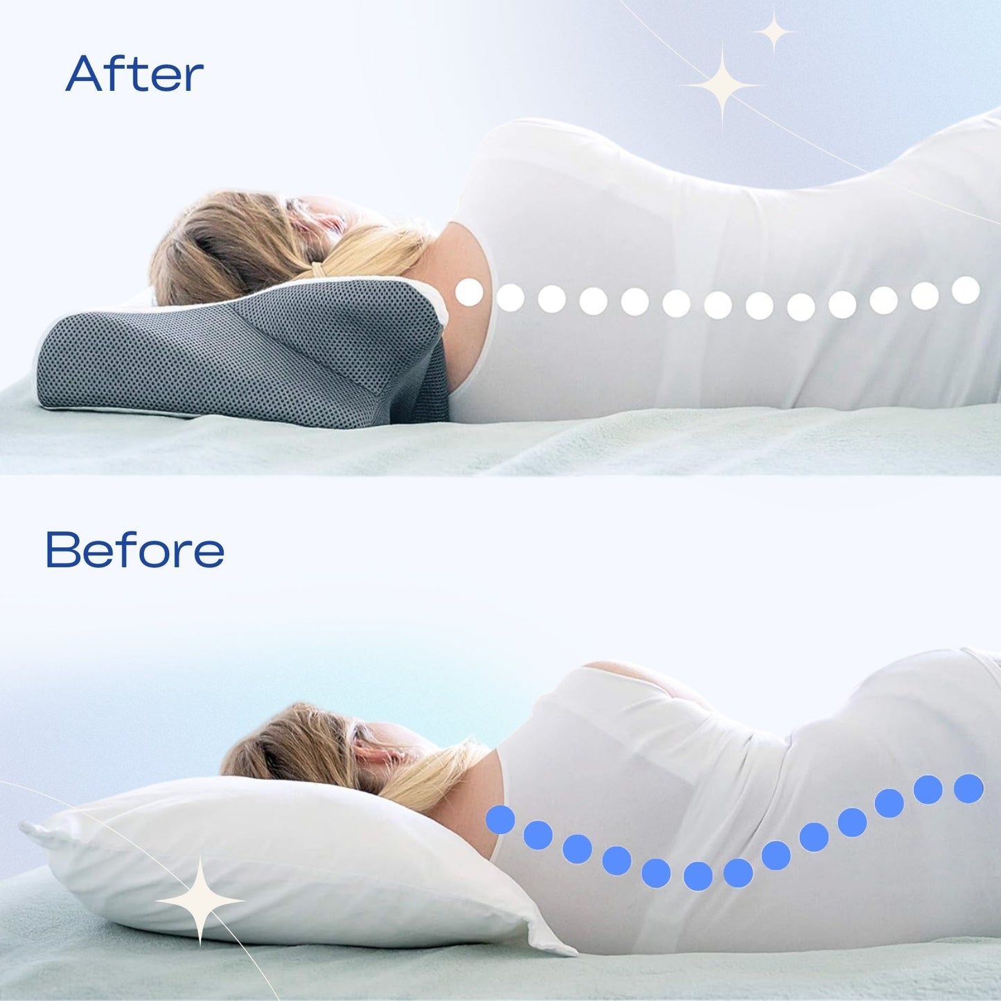 Calmera® Contour Relief Pillow